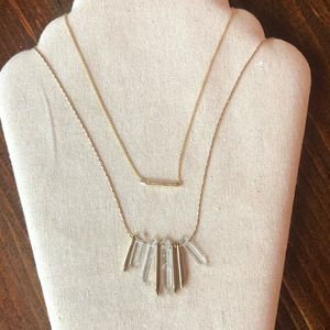 Stella & Dot Rebel Cluster Necklace